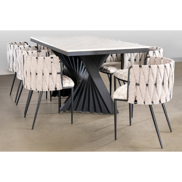 Everly Quinn Nailsworth Dining Table & Reviews Wayfair